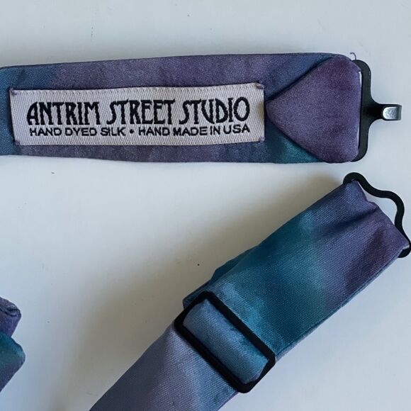 Antrim Street Studio silk bow tie - Picture 5 of 7